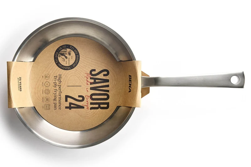Poêle à frire Beka Savor tri-ply en inox