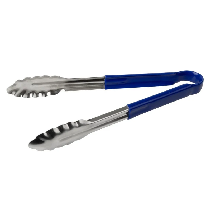 Pince de service à code couleur Hygiplas 300mm bleue