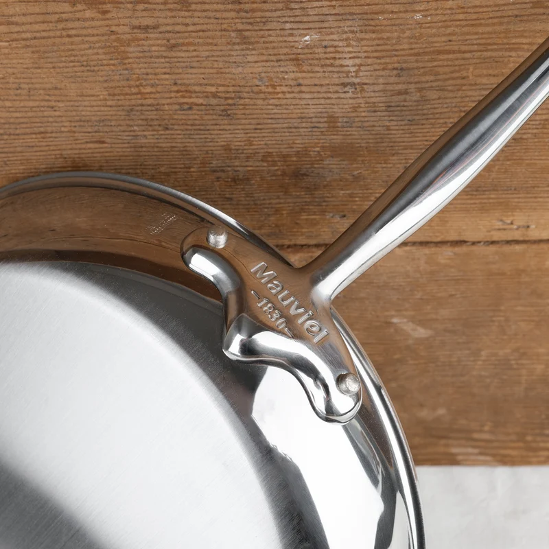 Poêle ronde en inox M'COOK Mauviel