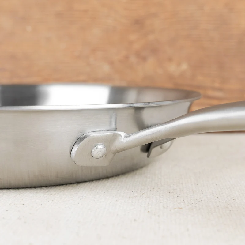 Poêle en inox tri-couches