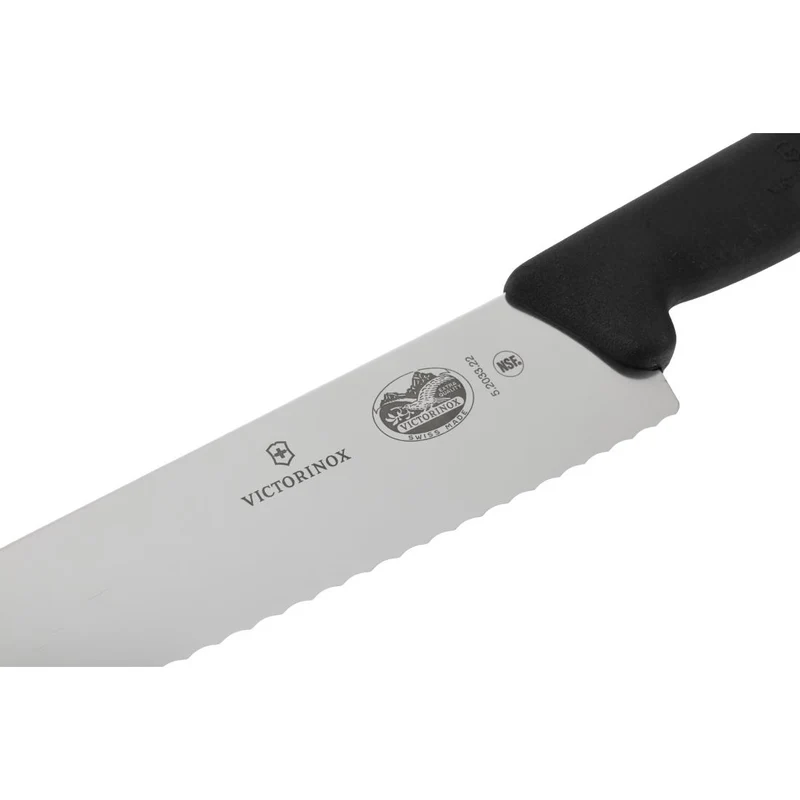 Couteau de cuisine denté Fibrox Victorinox 220mm