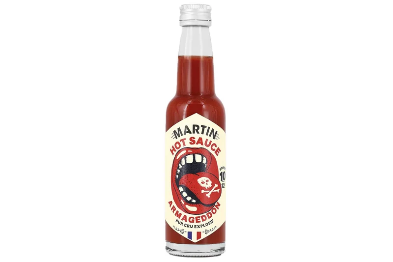 Sauce Martin Armageddon force 10/12 piment pur cru 100g