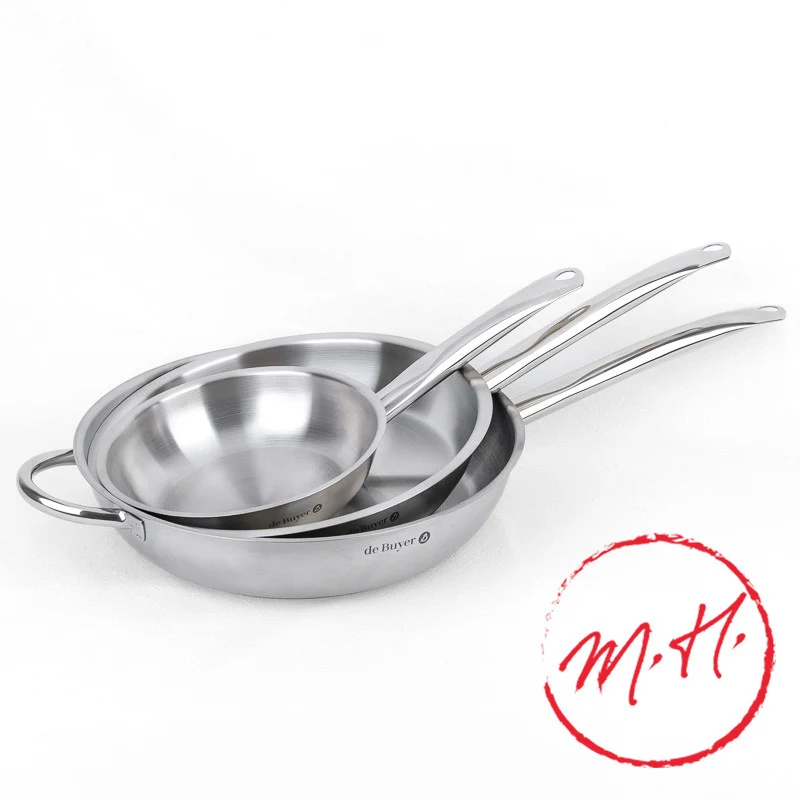 Poêle de Buyer inox brossé Prim'Appety