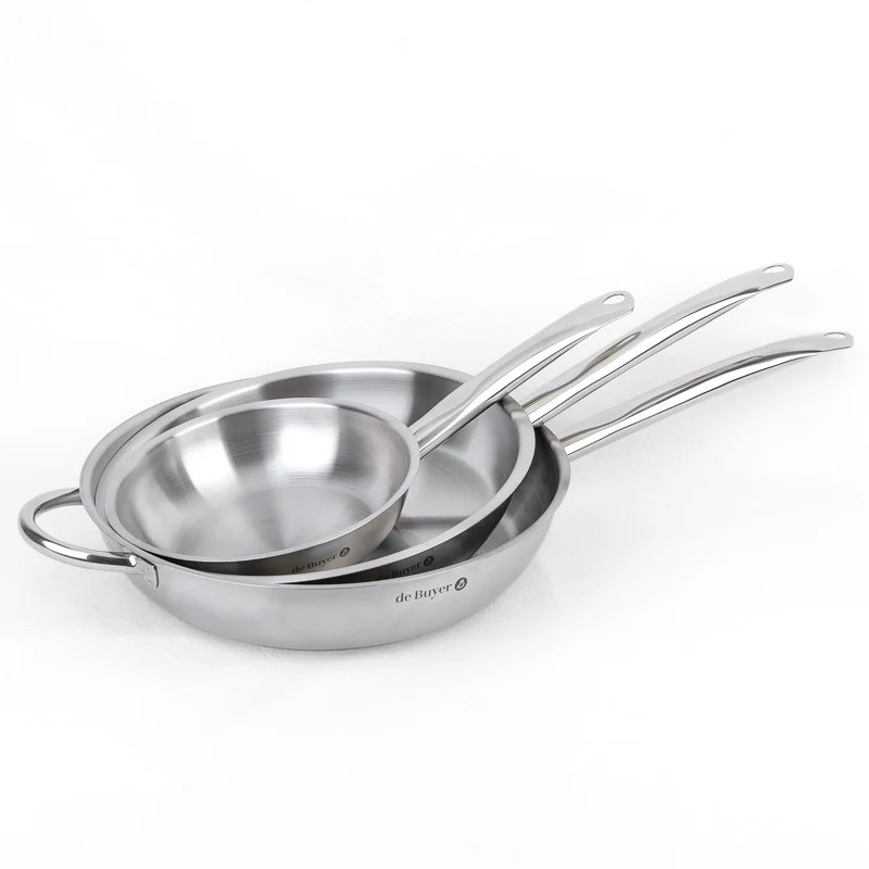 Poêle de Buyer inox brossé Prim'Appety