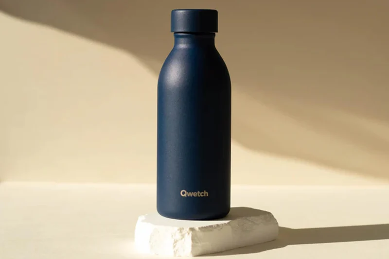 Bouteille isotherme Qwetch Icon inox recyclé 500ml – 12 coloris