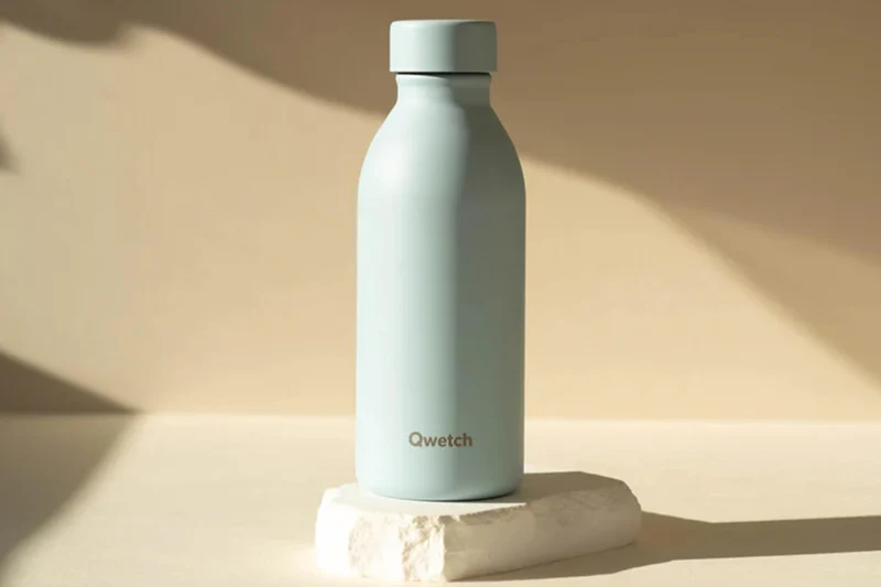 Bouteille isotherme Qwetch Icon inox recyclé 500ml – 12 coloris