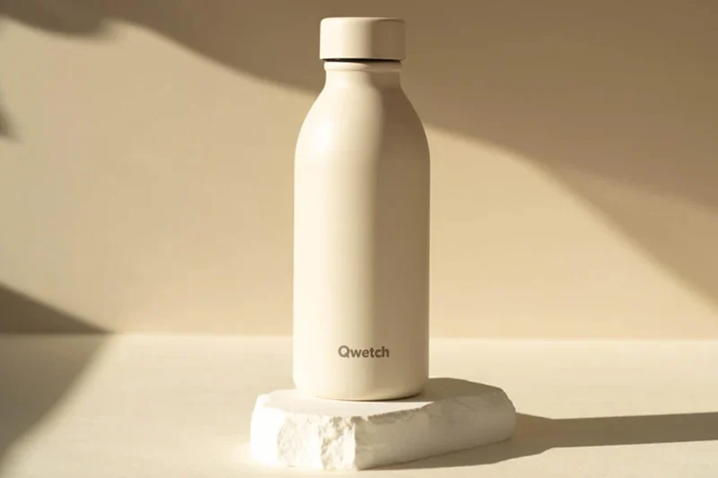 Bouteille isotherme Qwetch Icon inox recyclé 500ml – 12 coloris