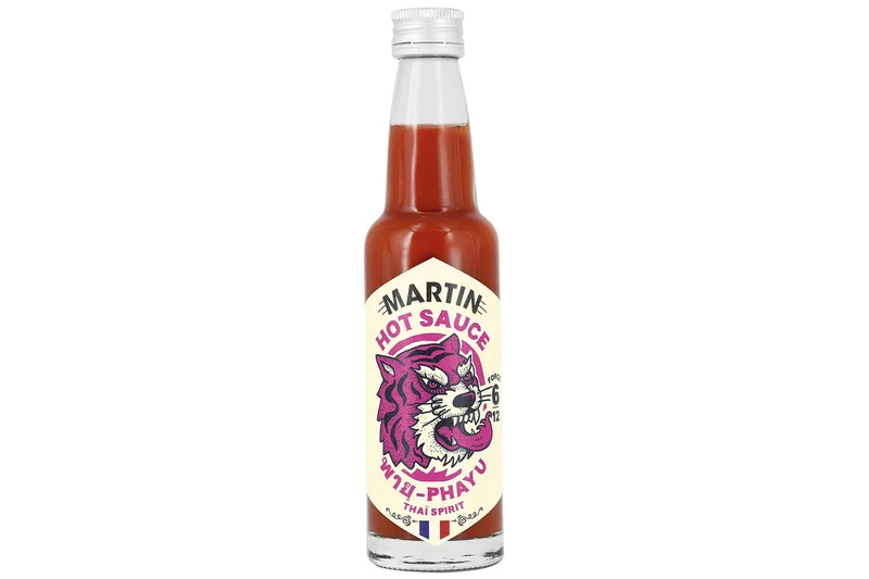 Sauce Martin Pha Yu Force 6/12 piment Galaga et combava 100g