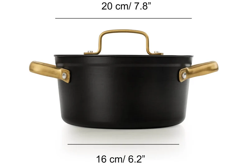 Faitout antiadhésif Arcos Samoa Iconic 20cm