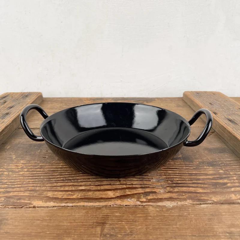 Poêle wok à 2 anses en émail Ø20 cm