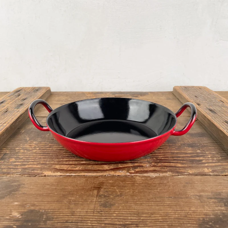 Poêle wok à 2 anses en émail Ø20 cm
