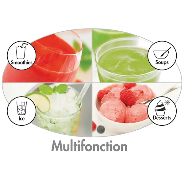 Blender laqué chrome 1,8 L 1300 W 11630 Magimix