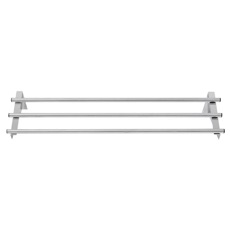 Etagère murale tubulaire Vogue acier inoxydable 1200mm
