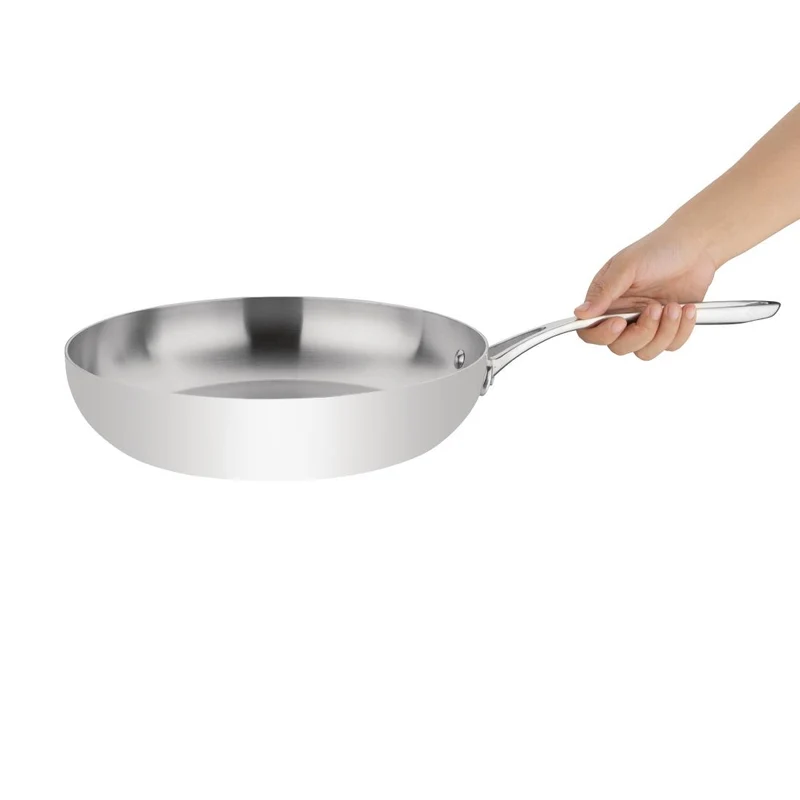 Poêle induction triple épaisseur Vogue Tri Wall 280mm