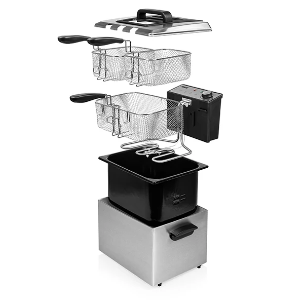 Friteuse 5 L - Habillage en acier Princess