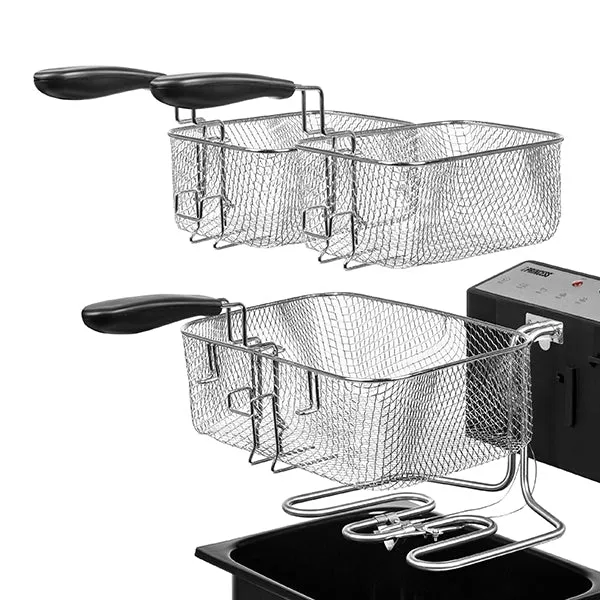 Friteuse 5 L - Habillage en acier Princess