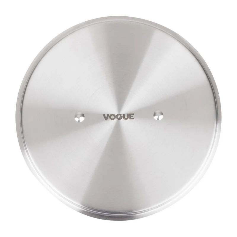 Couvercle inox et aluminium Vogue Tri Wall 280mm