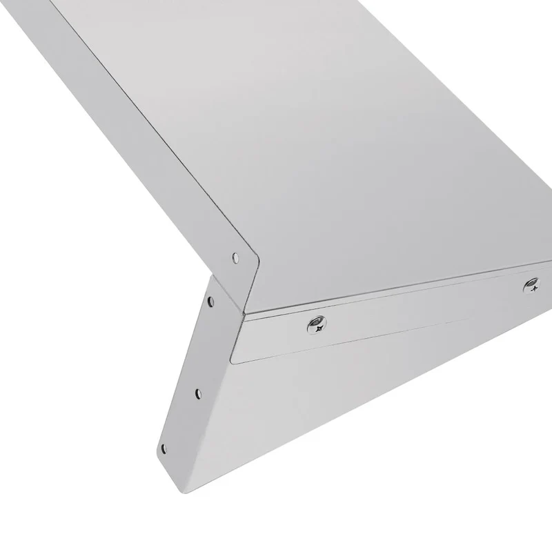 Étagère murale en acier inoxydable Vogue 600mm
