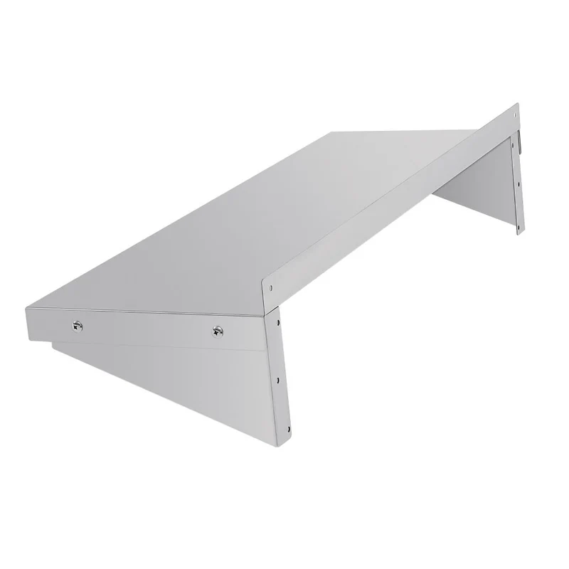 Etagère murale en acier inoxydable Vogue 900mm