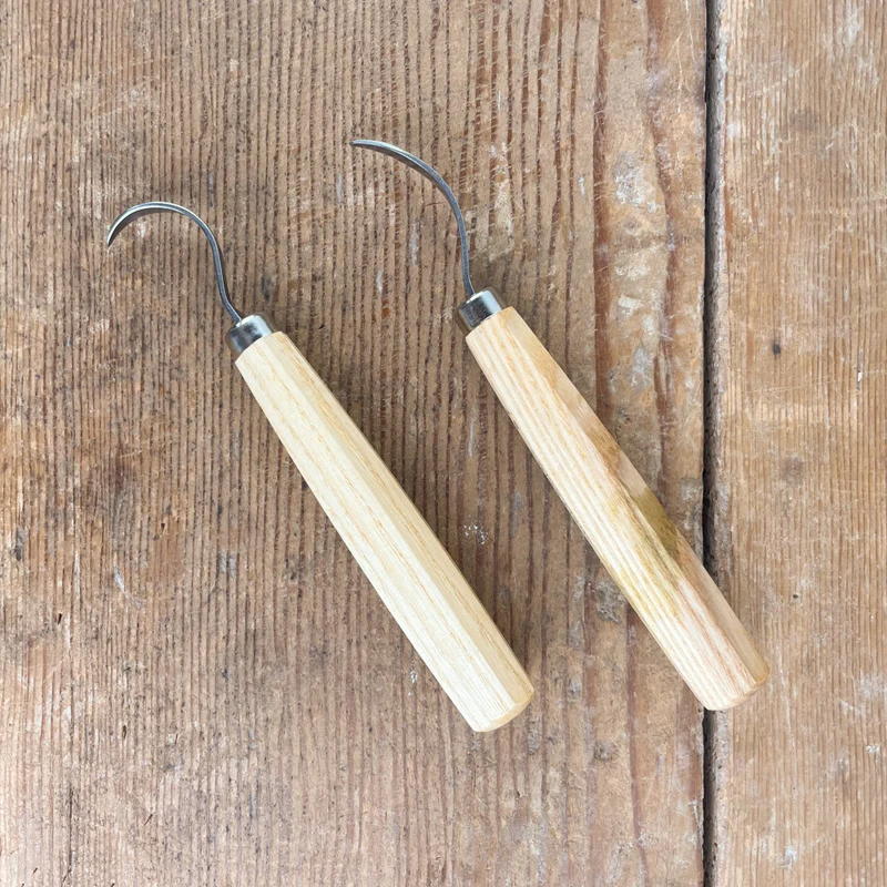 Couteau croche Demi-rond