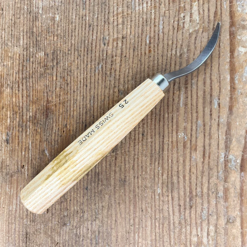 Couteau croche Demi-rond