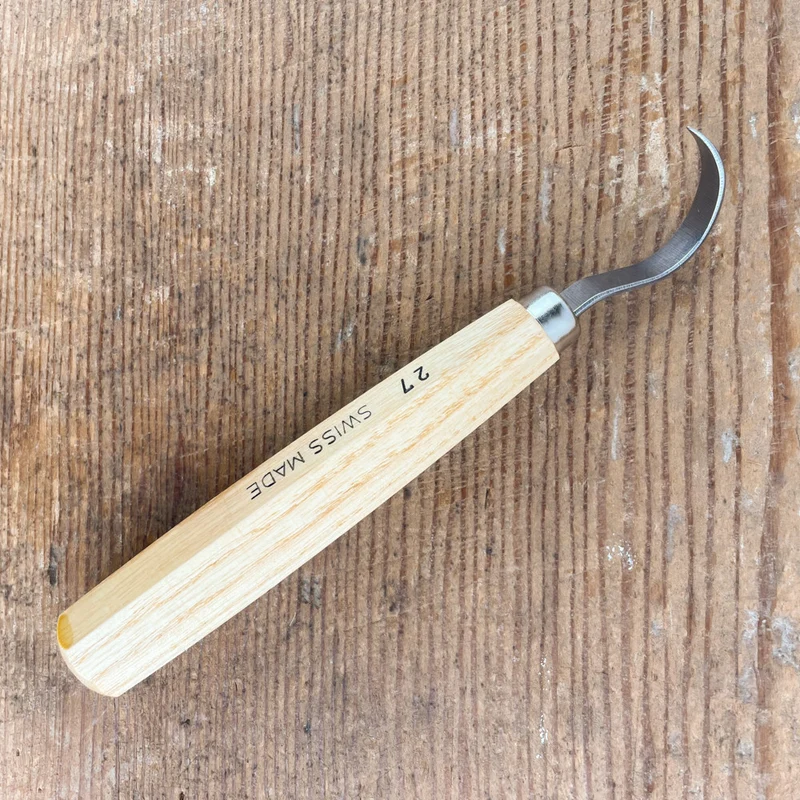 Couteau croche Demi-rond