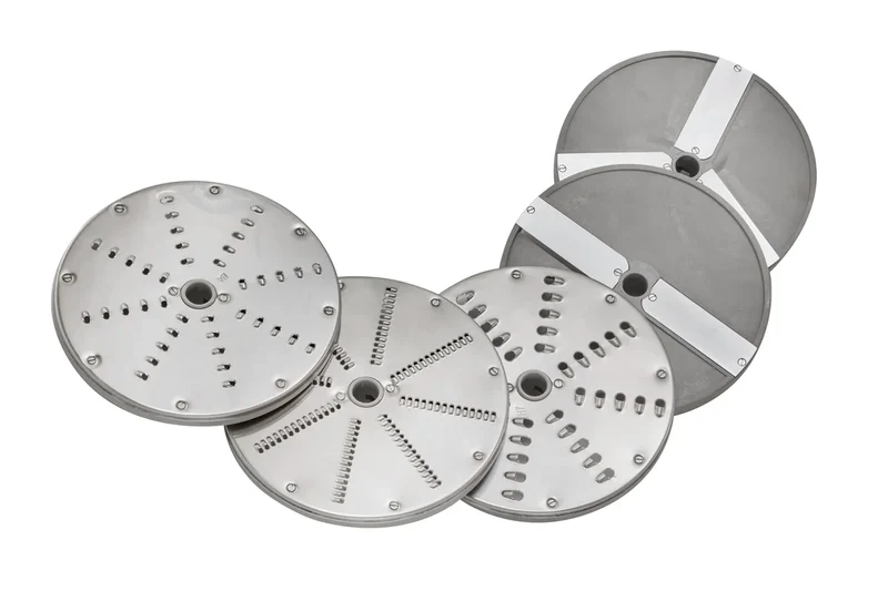 Coupe-légumes Eco avec 5 disques inclus, 300 kg/h, aluminium
