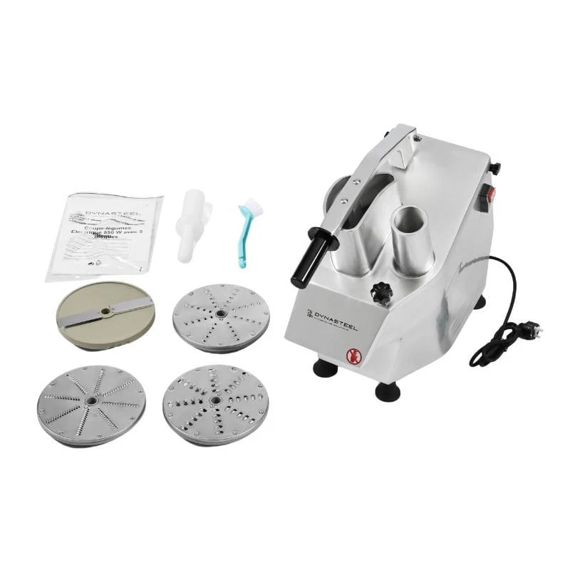 Coupe-Légumes 550 W - avec 5 Disques