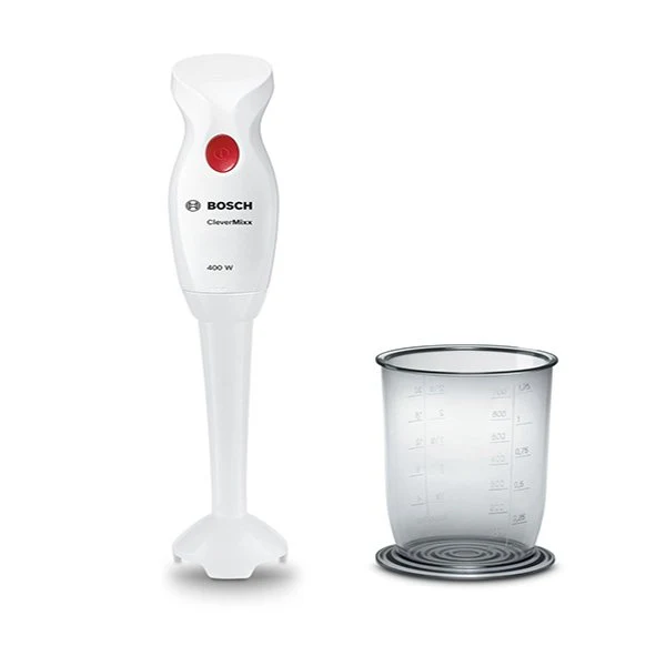Mixeur Plongeant CleverMixx blanc 400 W MSM14100 Bosch