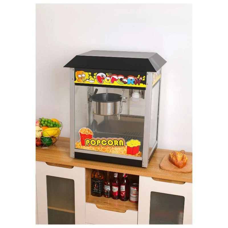 Machine à Pop-Corn Professionnelle - Noire