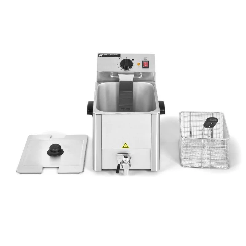Friteuse Professionnelle 8 L avec Vidange