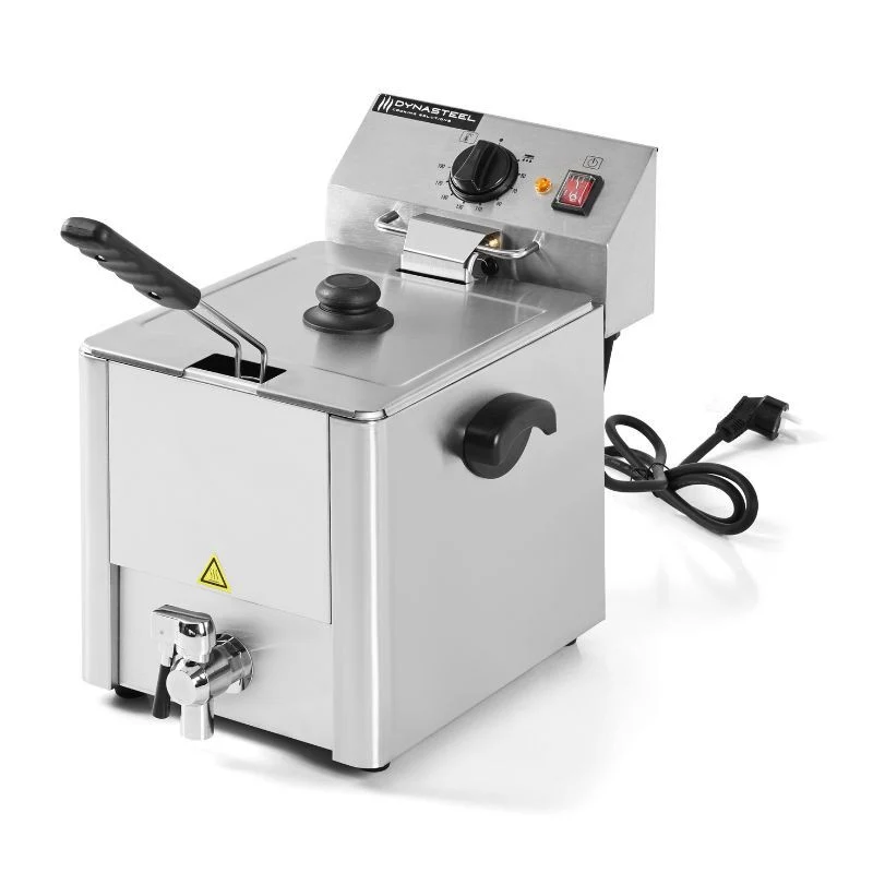Friteuse Professionnelle 8 L avec Vidange