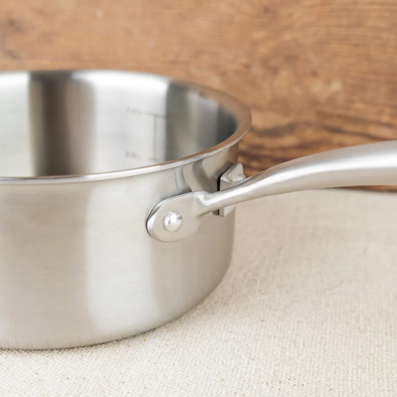 Casserole tricouche en inox