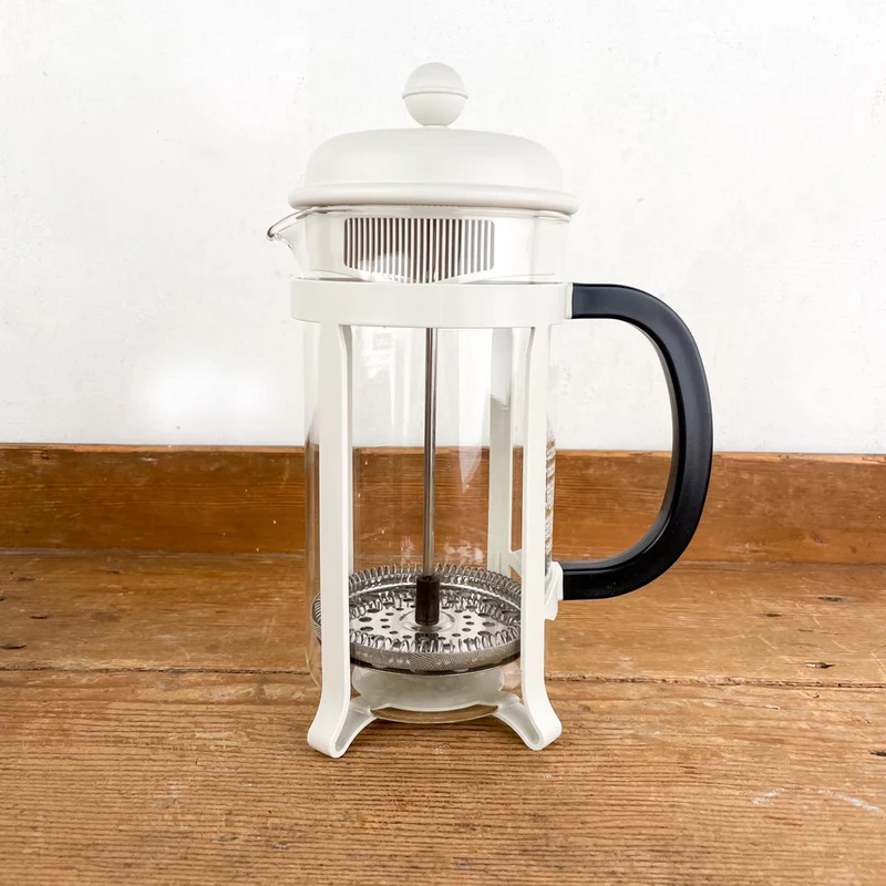 Cafetière à piston colorée