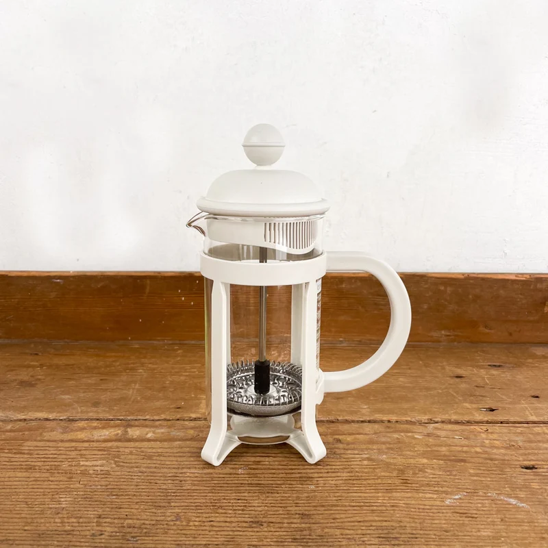 Cafetière à piston colorée