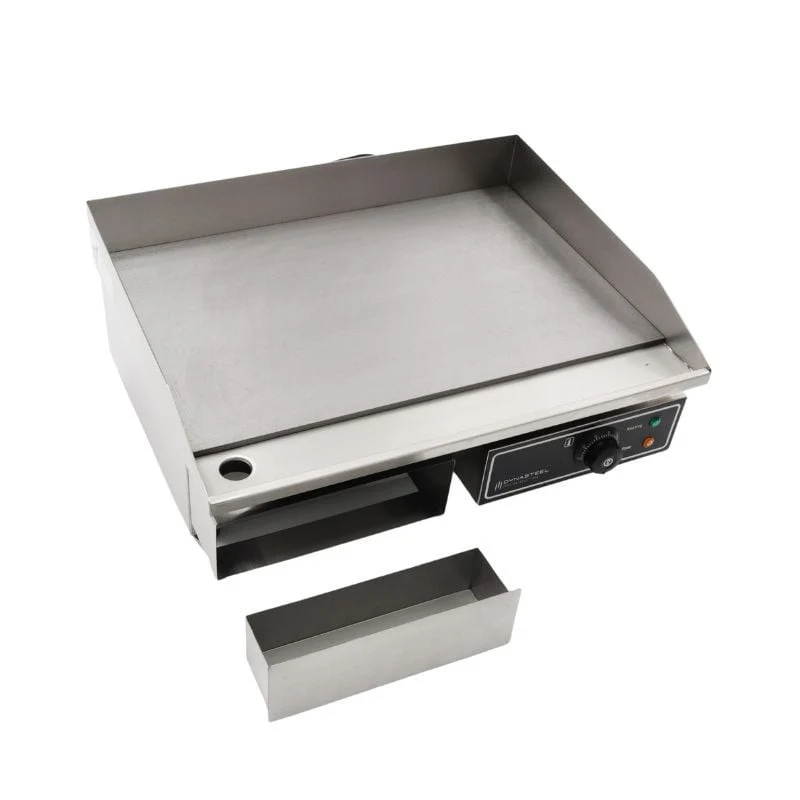 Plancha Électrique Professionnelle - Lisse 55 cm