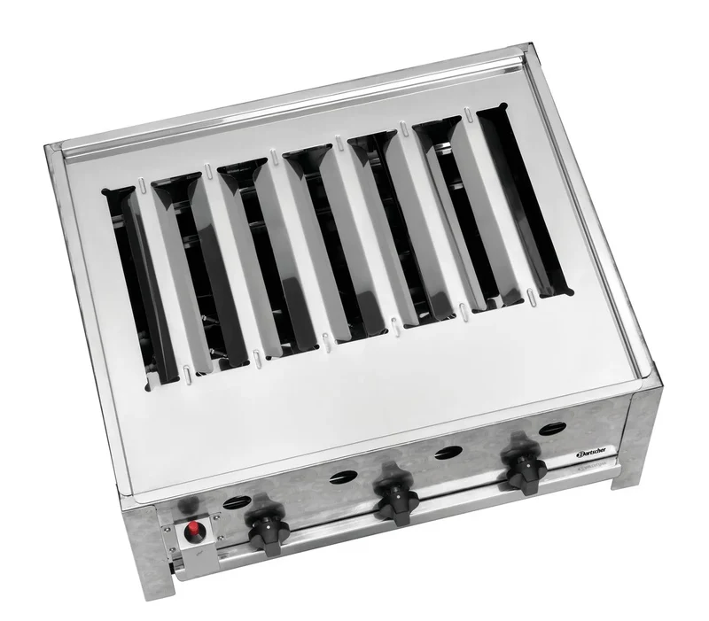 Bartscher Grill de table à gaz TB1000R