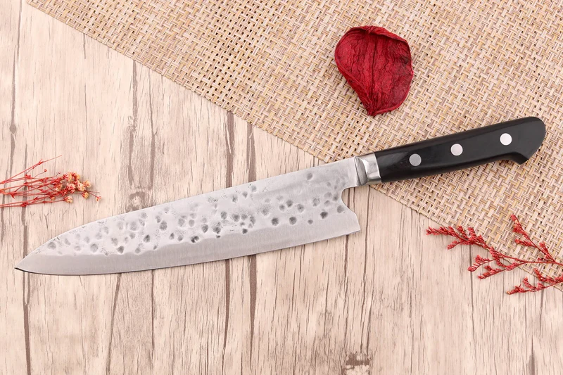 Couteau de chef 24cm japonais artisanal Fujiwara Maboroshi