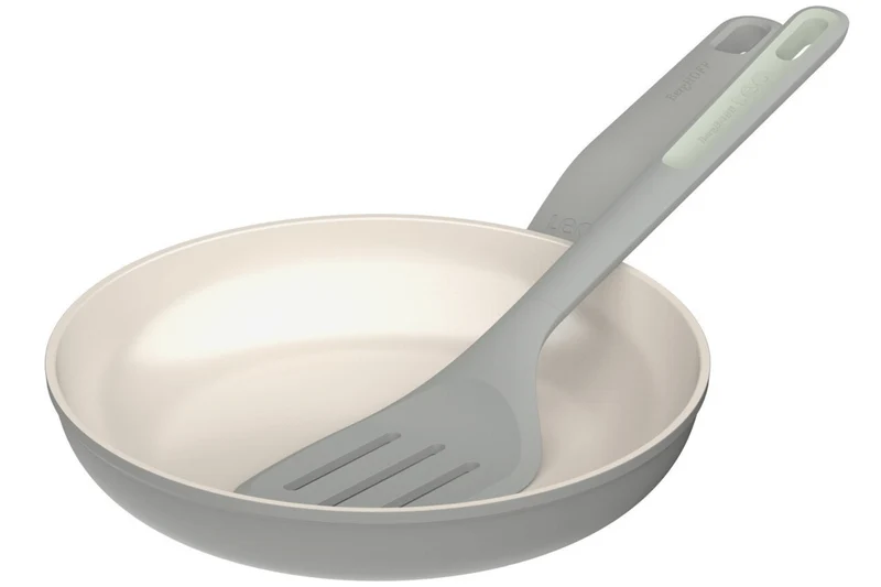 Poêle à frire antiadhésive Berghoff Leo Balance Moonmist en aluminium recyclé 24cm + spatule