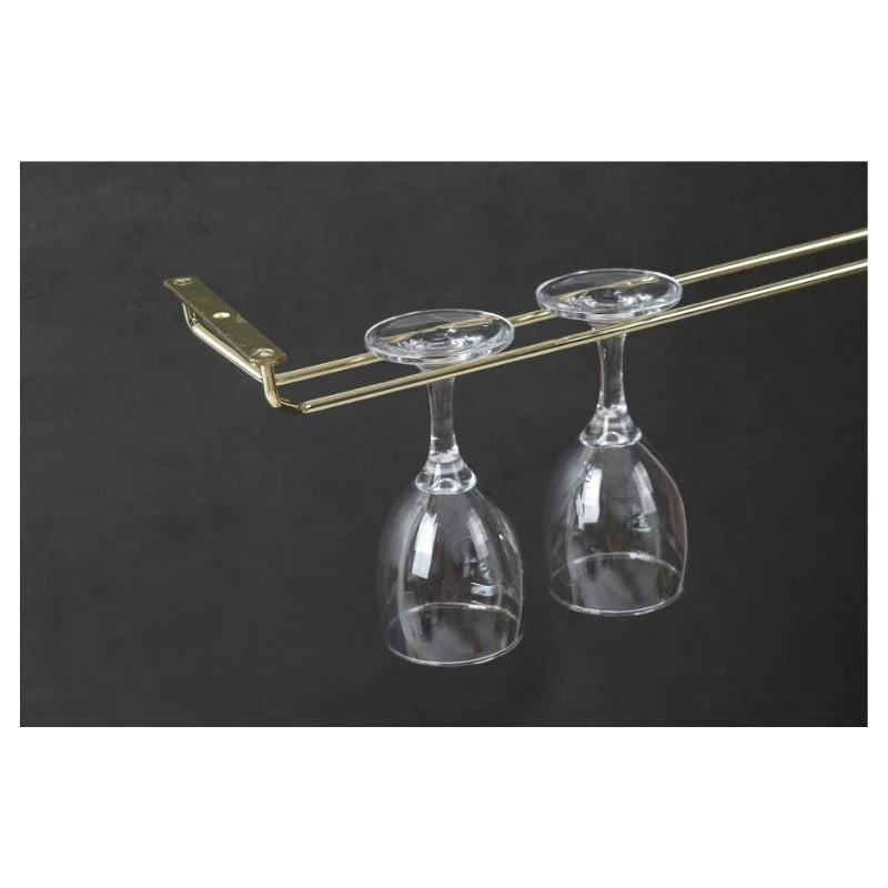 Suspension pour Verres à Pieds en Laiton - 60 cm