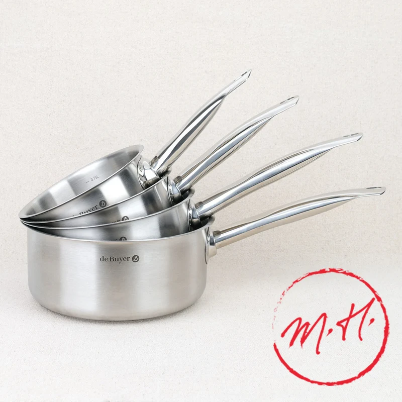 Casserole inox brossé Prim'Appety De Buyer