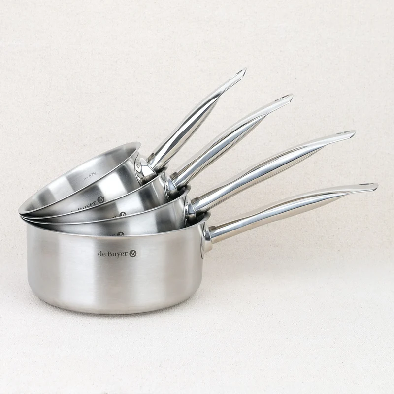 Casserole inox brossé Prim'Appety De Buyer