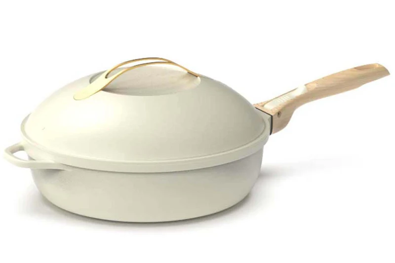 Poêle antiadhérente Cookut La Fabuleuse 8-en-1 meringue