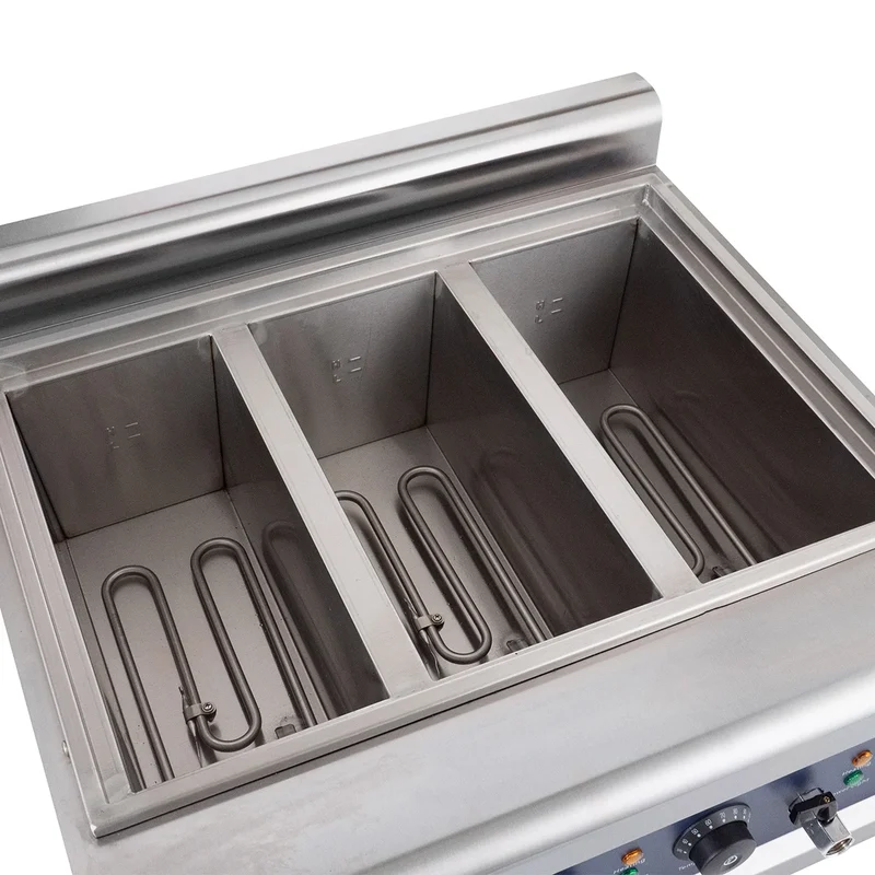Cuiseur à pâtes électrique - 6 paniers à pâtes - 24,75 L