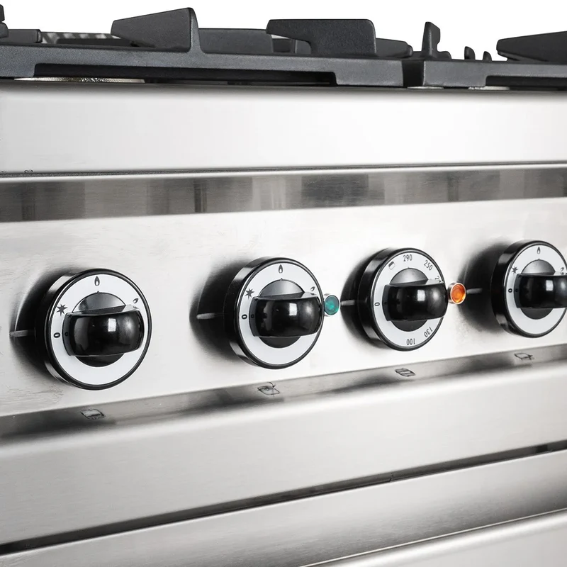 Cuisinière à gaz Série 700 - 110/70 avec four à gaz - 6 feux - 48 kW