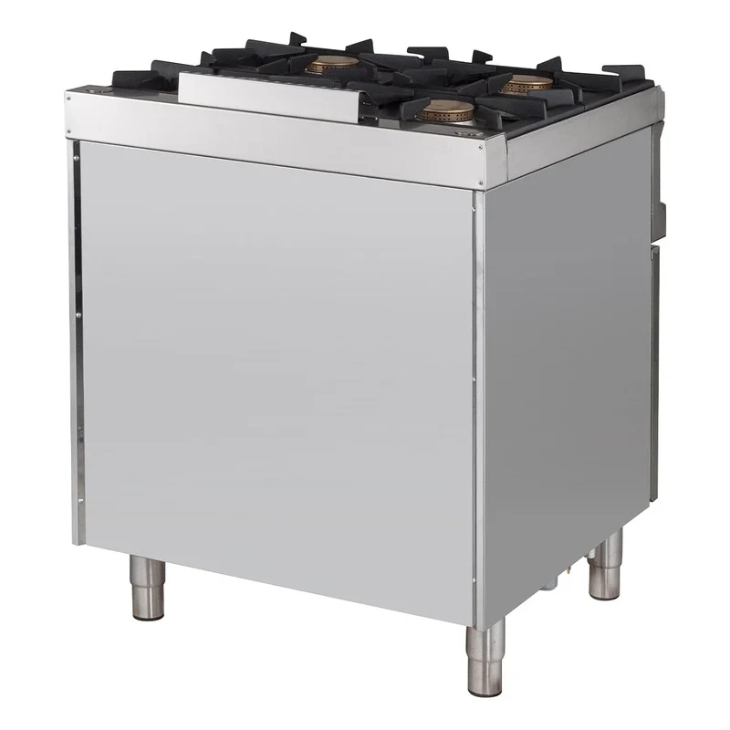 Cuisinière à gaz Série 700 - 70/70 avec four électrique, chaleur tournante - 4 feux - 30,6 kW