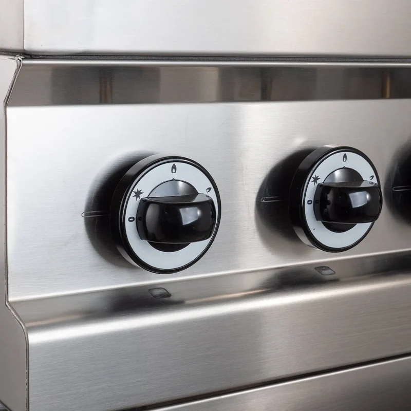 Cuisinière à gaz Série 700 - 70/70 avec four électrique, chaleur tournante - 4 feux - 30,6 kW