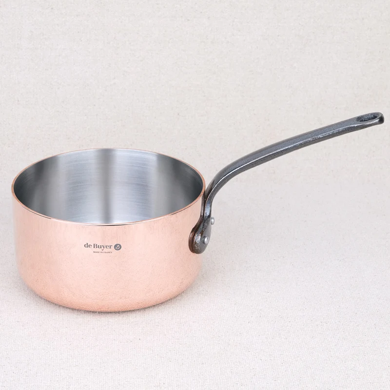 Casserole cuivre Prima Matera manche fonte