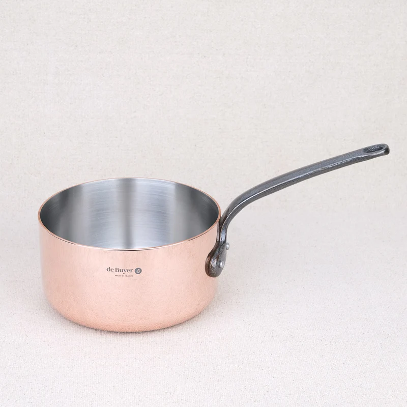 Casserole cuivre Prima Matera manche fonte