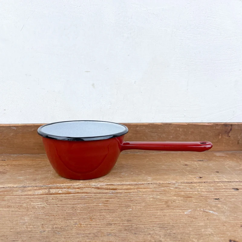 Casserole conique émail brun